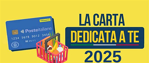 Carta "Dedicata a te" - Anno 2025